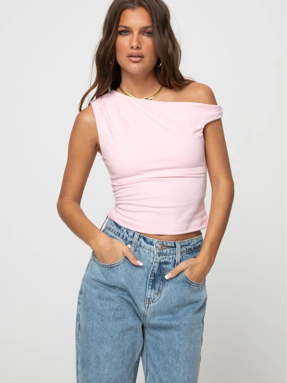 PRINCESS POLLY DANZA TOP - PINK/ROSE