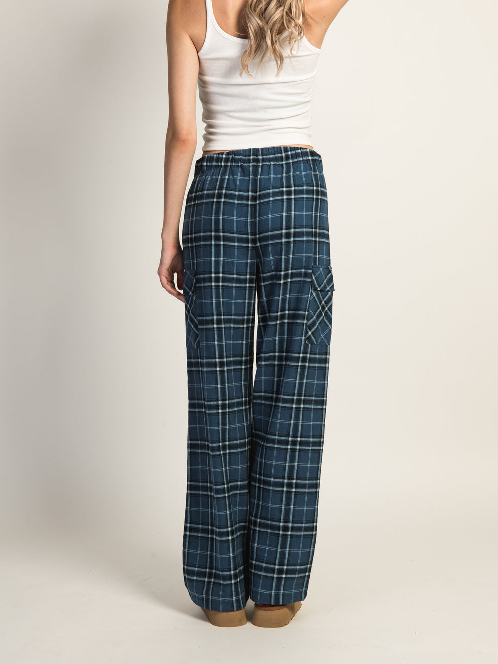 HARLOW KHLOE CARGO PANT - NAVY