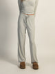 HARLOW MOLLY MELANGE LOUNGE PANT - HEATHER GREY
