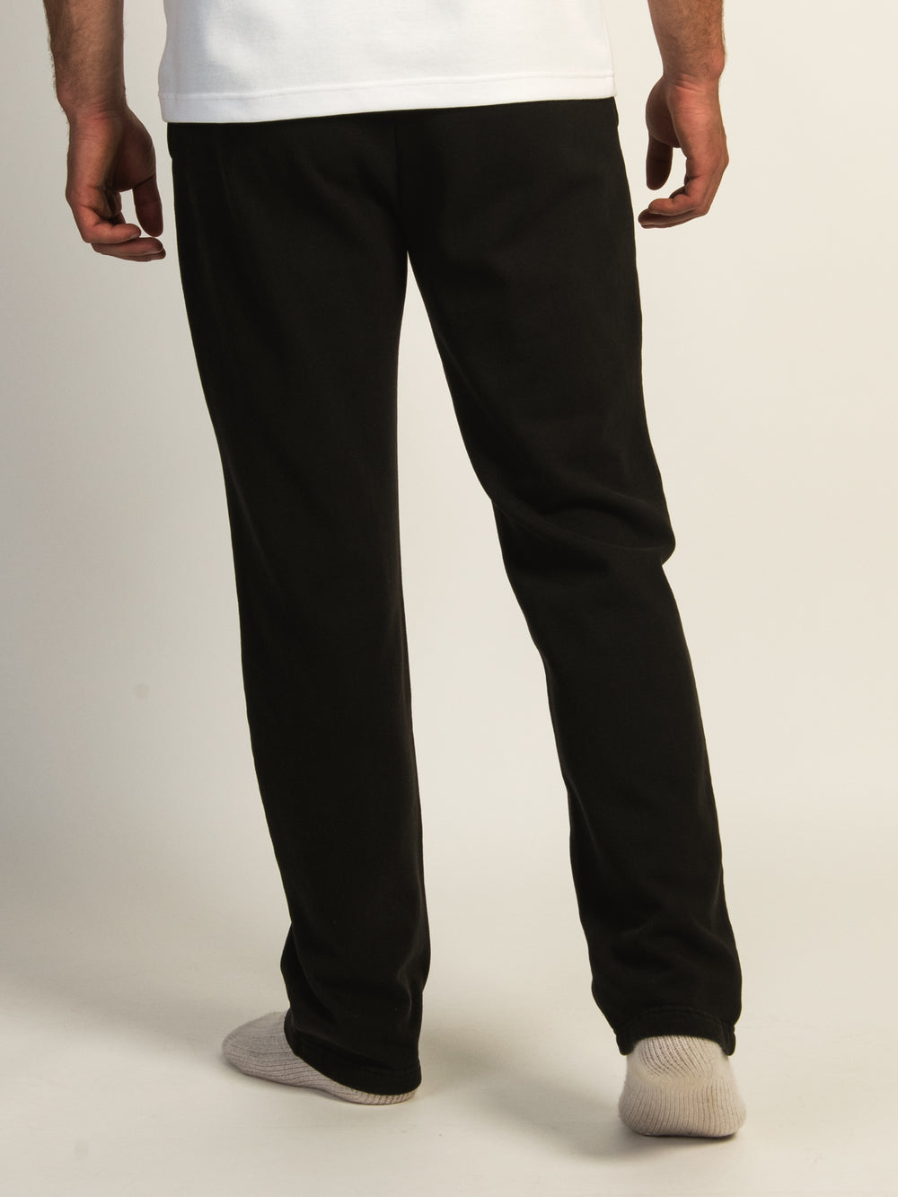 KOLBY VINTAGE WASH LOUNGE PANT - BLACK