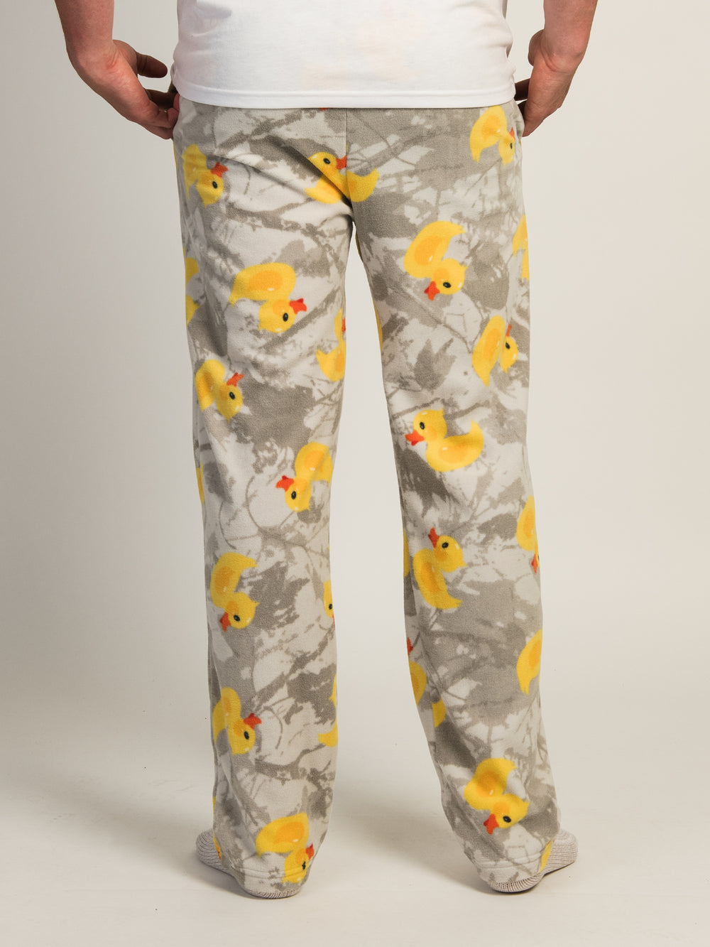 KOZIES PRINTED POLAR PANT - TREE DUCKS